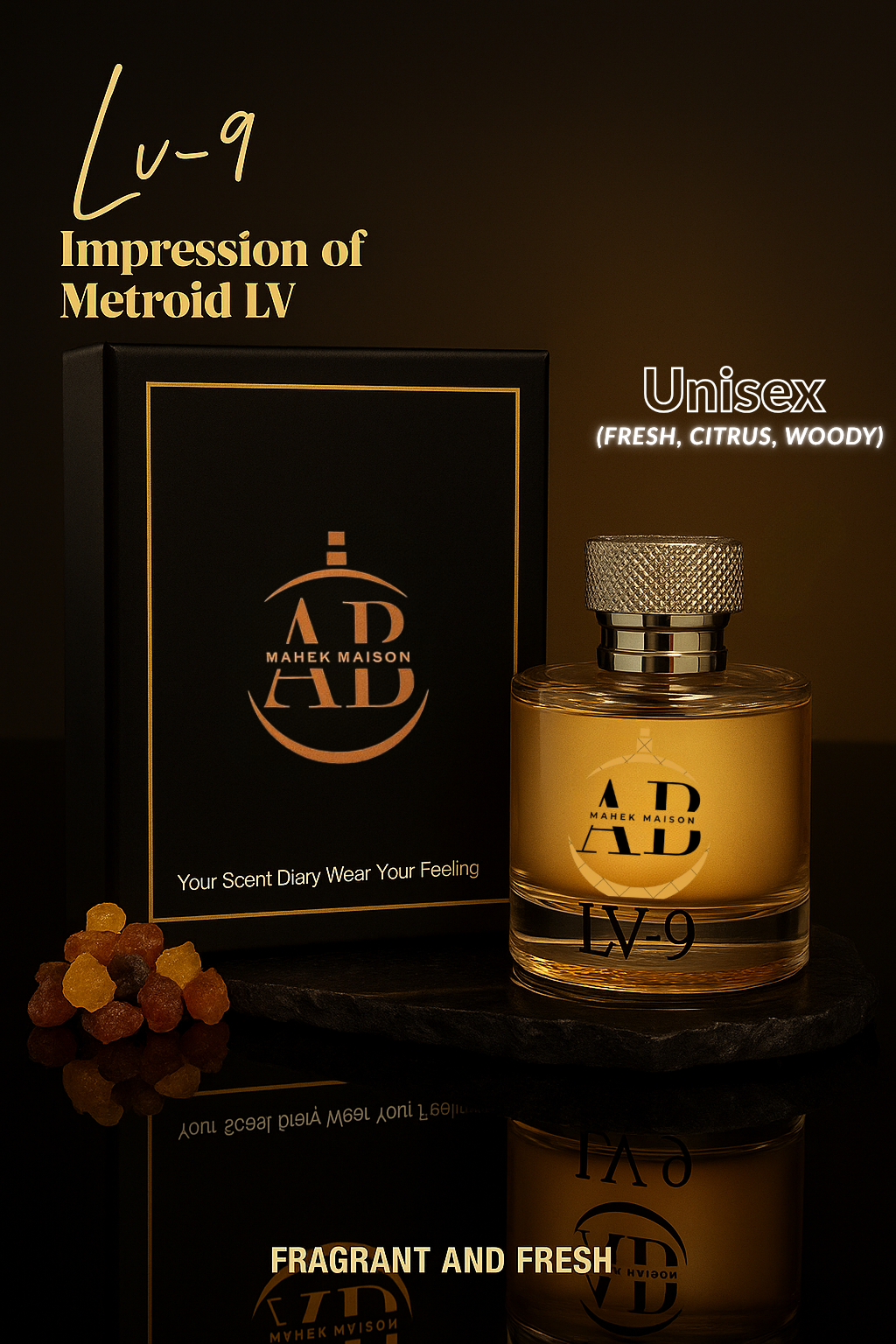 LV-9 | Inspired Perfume - Unisex Fragrance